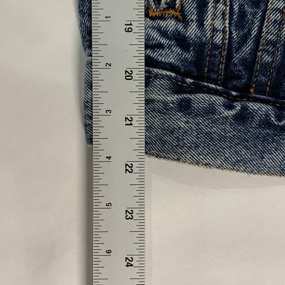 Vintage 80s Levis Acid Wash Denim Trucker Jean Jacket USA 4 Pocket XS Unisex - Picture 8 of 10